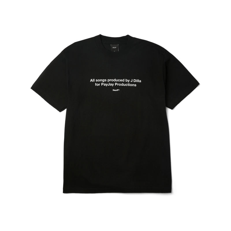 Huf x J Dilla Studio T-Shirt Black