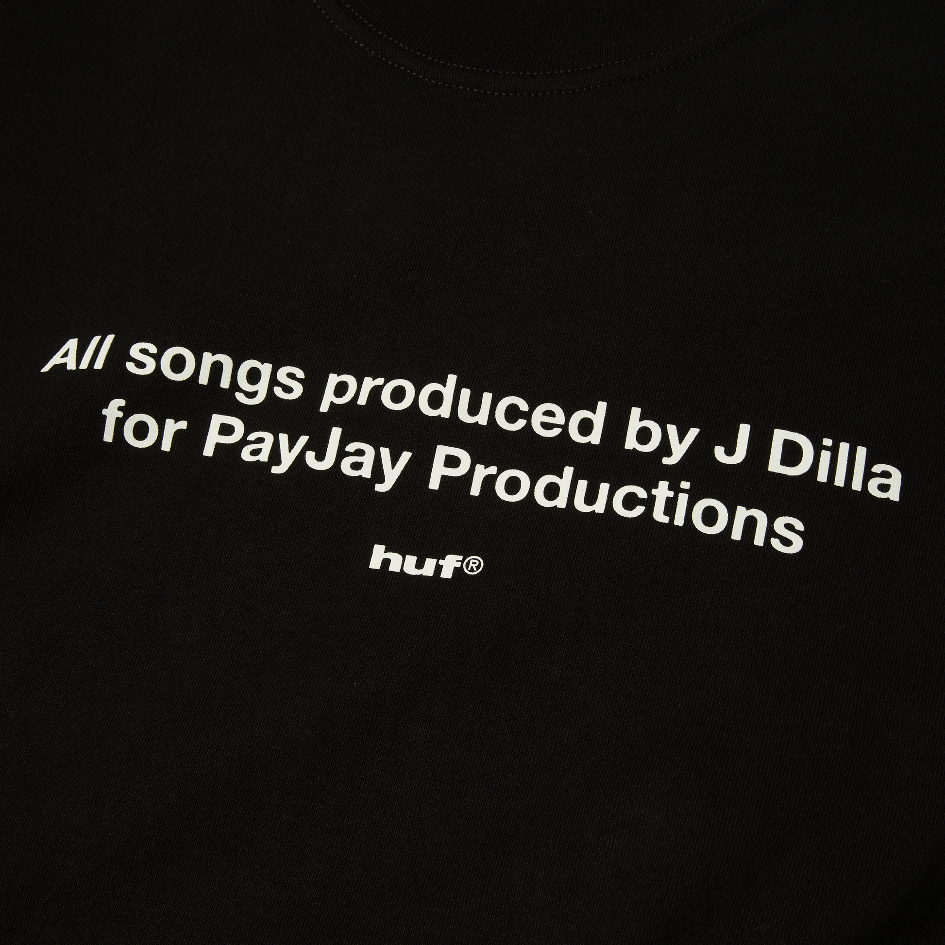 Huf x J Dilla Studio T-Shirt Black
