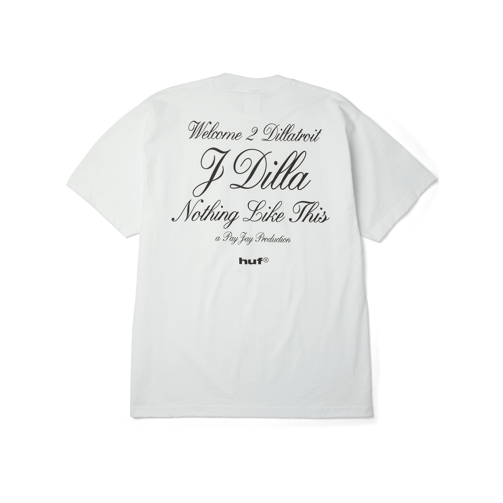 Huf x J Dilla Dillatroit T-Shirt White