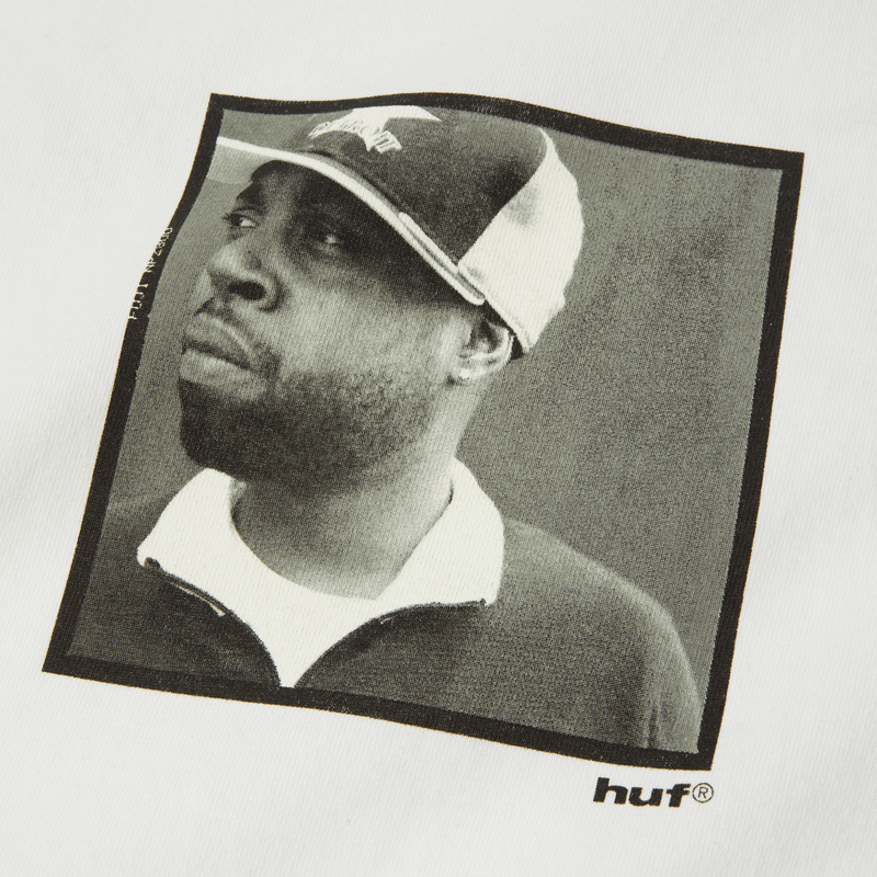 Huf x J Dilla Dillatroit T-Shirt White