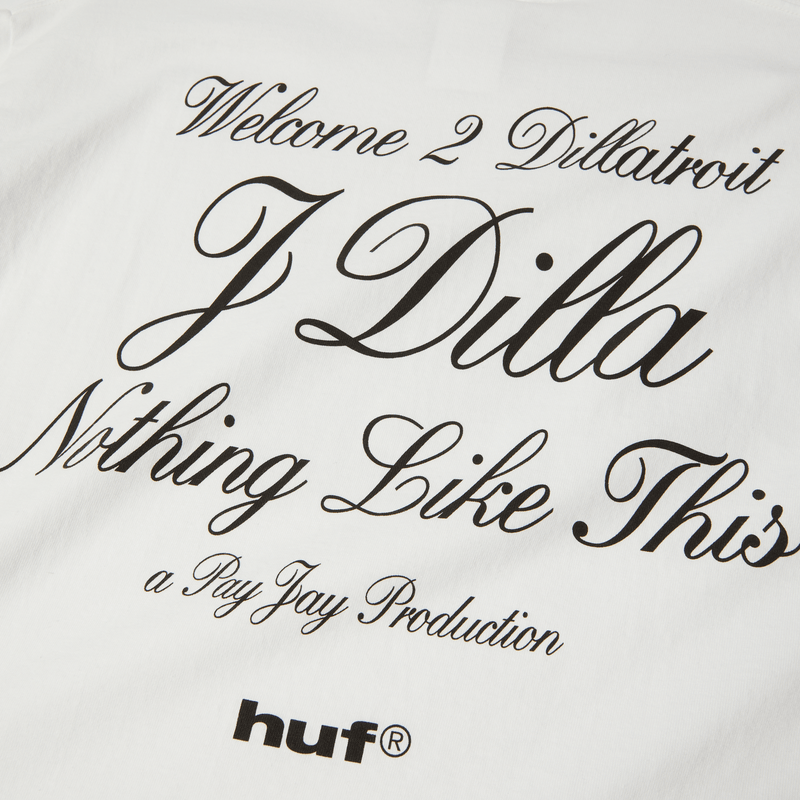 Huf x J Dilla Dillatroit T-Shirt White