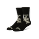 HUF Divine Crew Sock Black