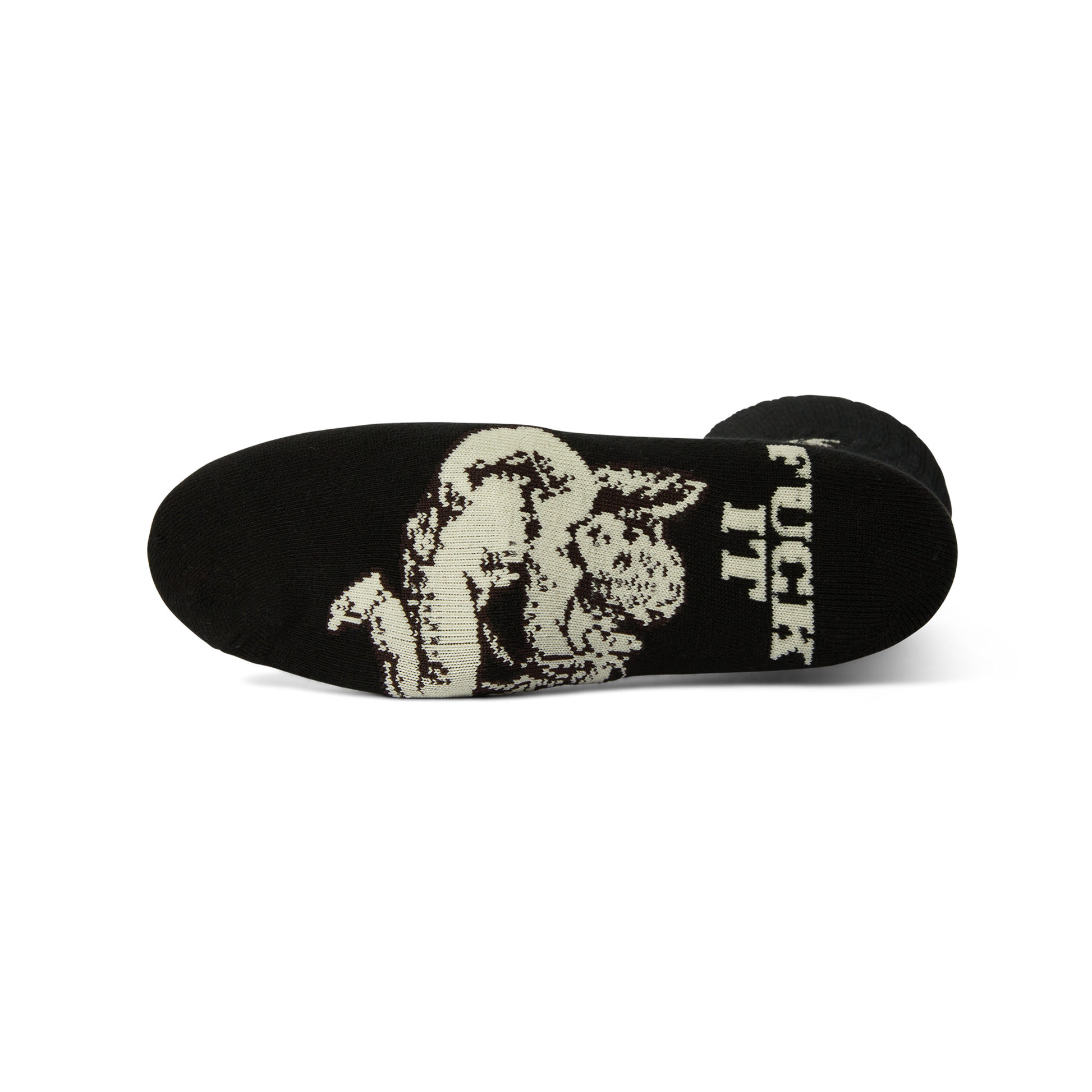 HUF Divine Crew Sock Black