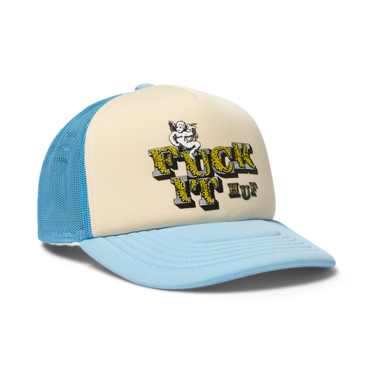 HUF Divine Trucker Hat Light Blue