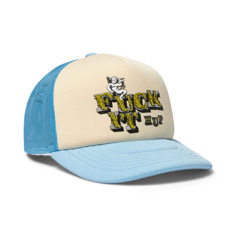 HUF Divine Trucker Hat Light Blue