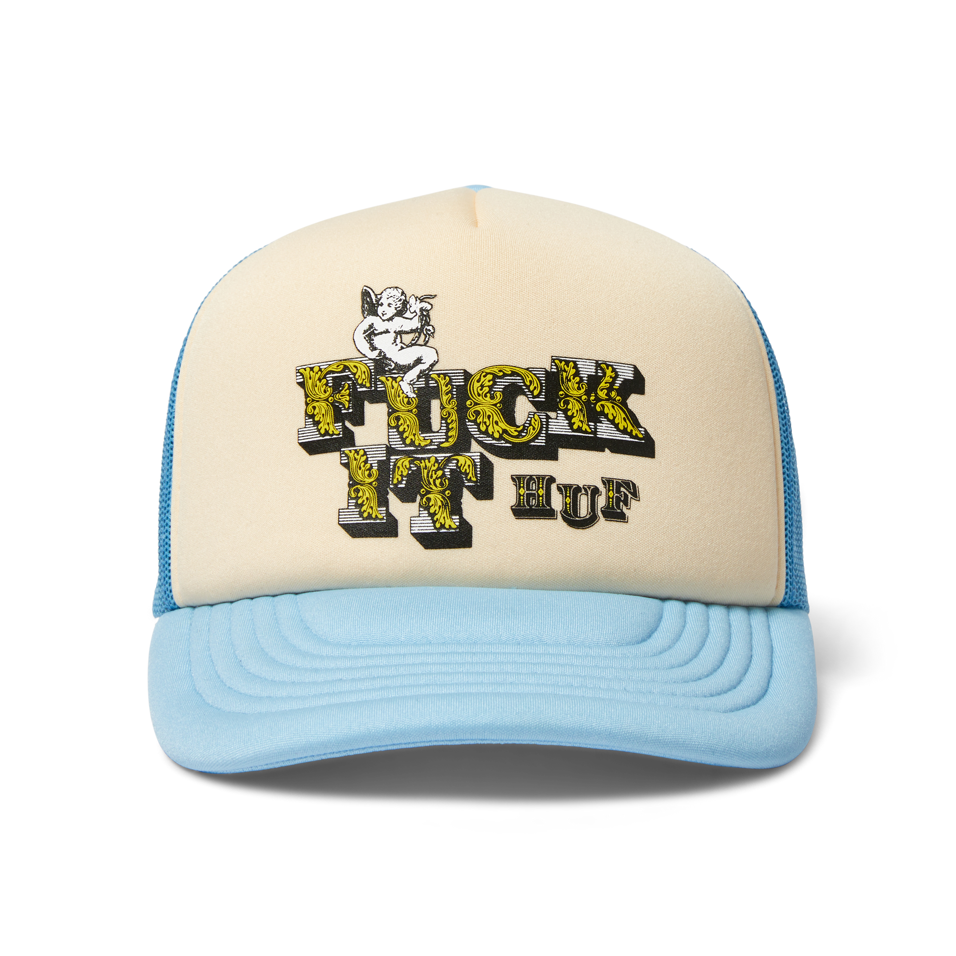 HUF Divine Trucker Hat Light Blue