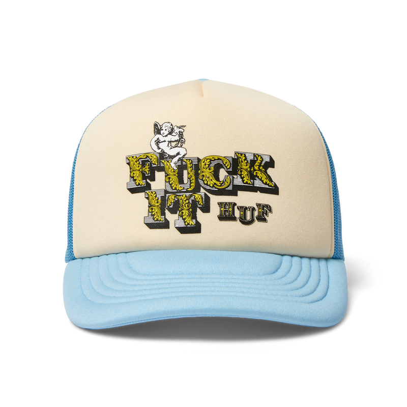 HUF Divine Trucker Hat Light Blue