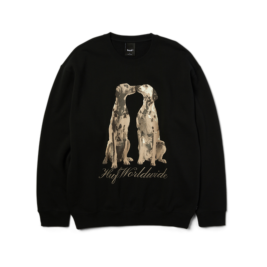 HUF Dogged Crewneck Sweatshirt Black