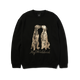 HUF Dogged Crewneck Sweatshirt Black