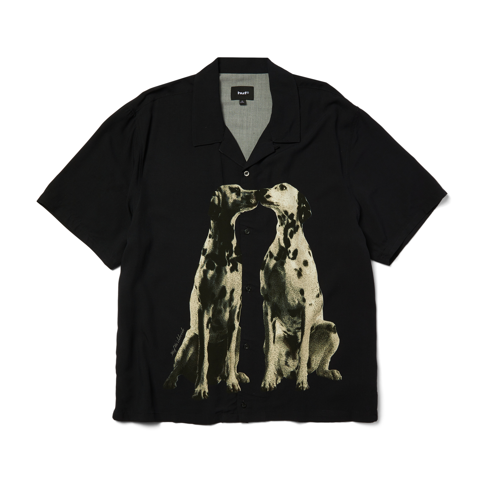 HUF Dogged Resort Shirt Black