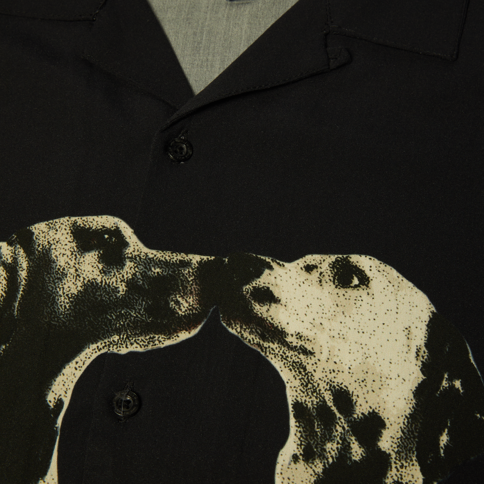 HUF Dogged Resort Shirt Black