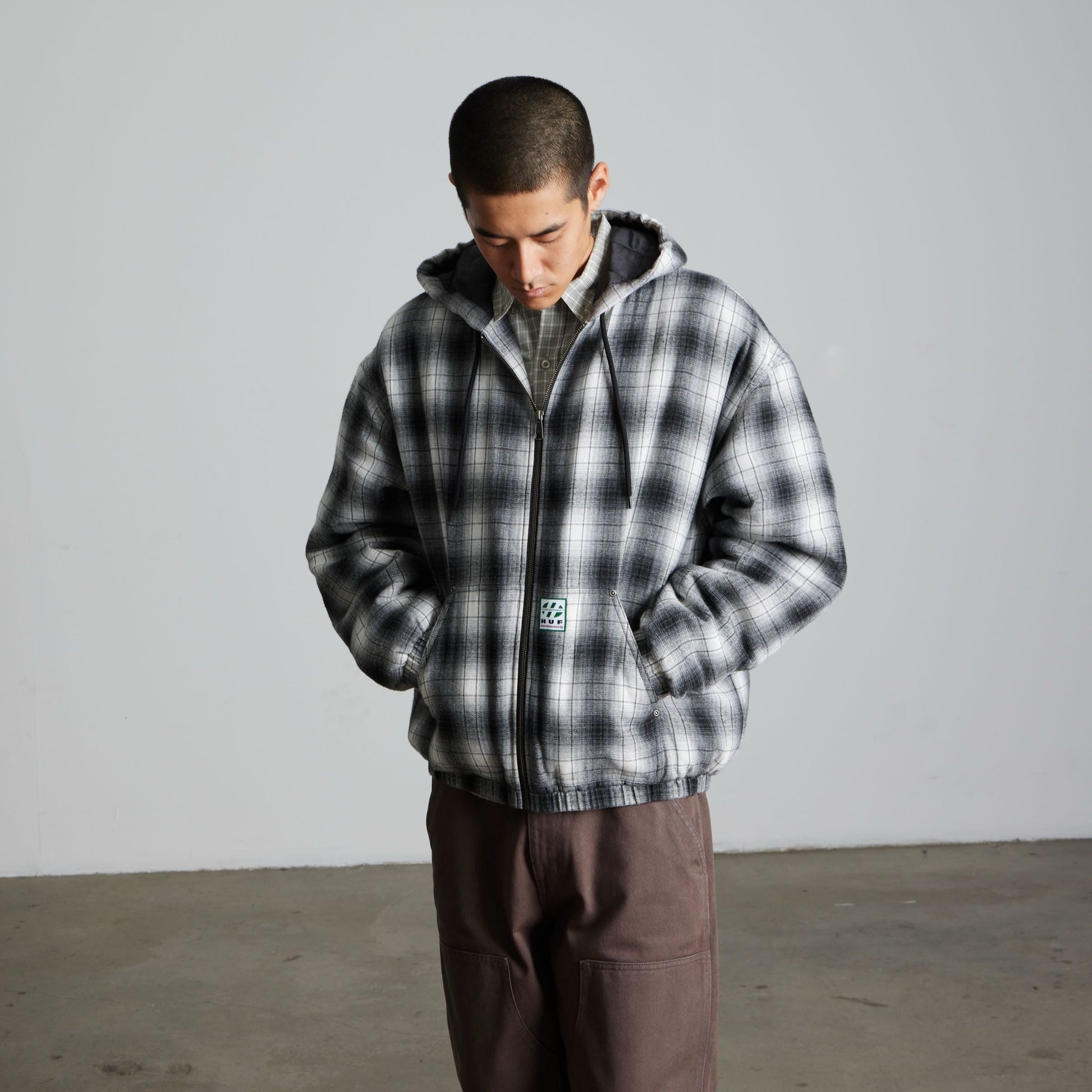 Huf Durango Work Jacket Dark Brown