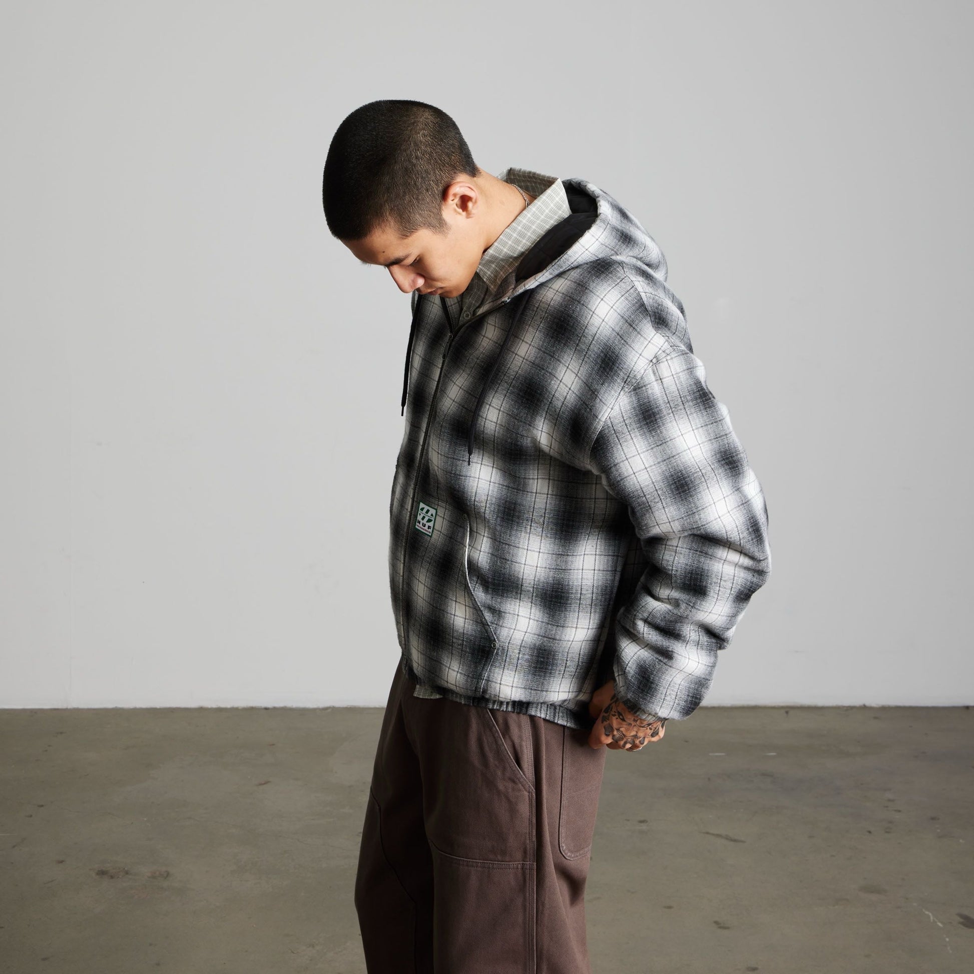 Huf Durango Work Jacket Dark Brown