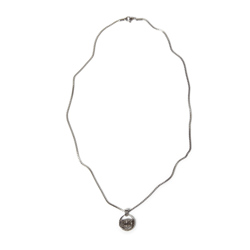 HUF Emblem Pendant Silver