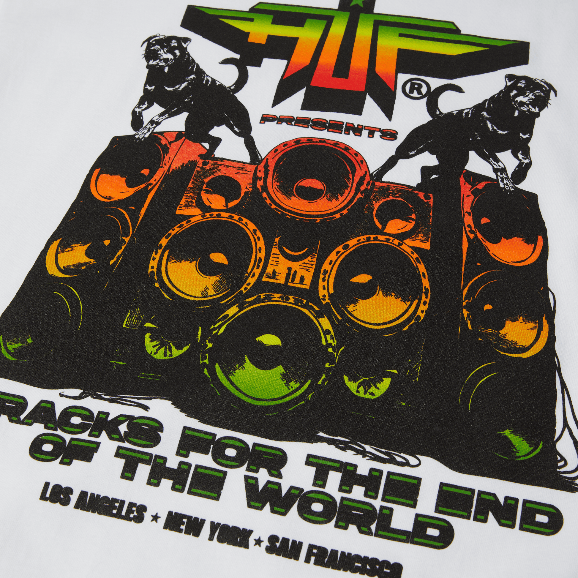 HUF End Of The World T-Shirt White