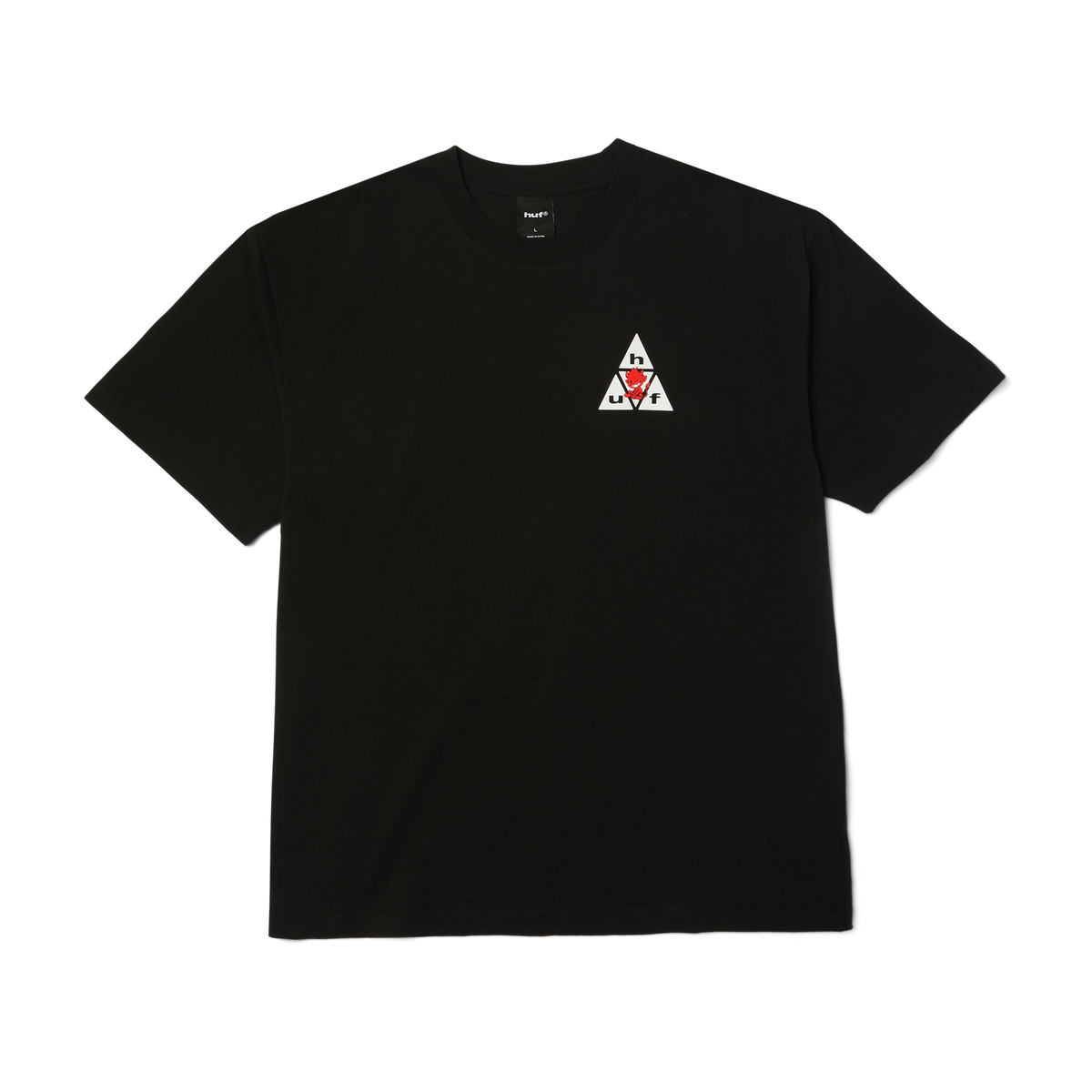 HUF Energy Triple Triangle T-Shirt Black