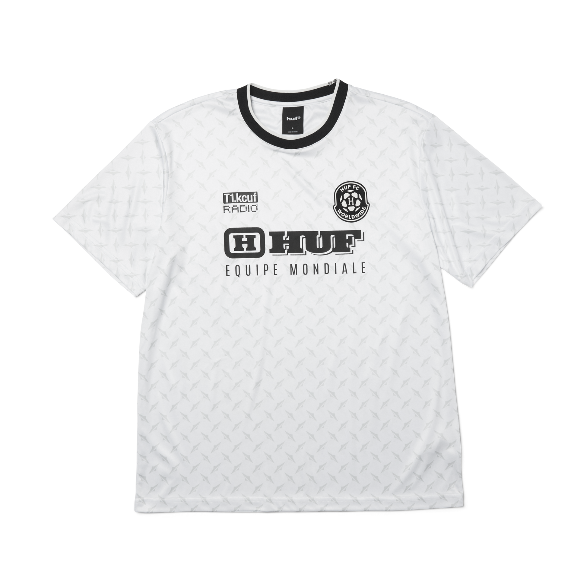 HUF Equipe Mondiale Jersey White