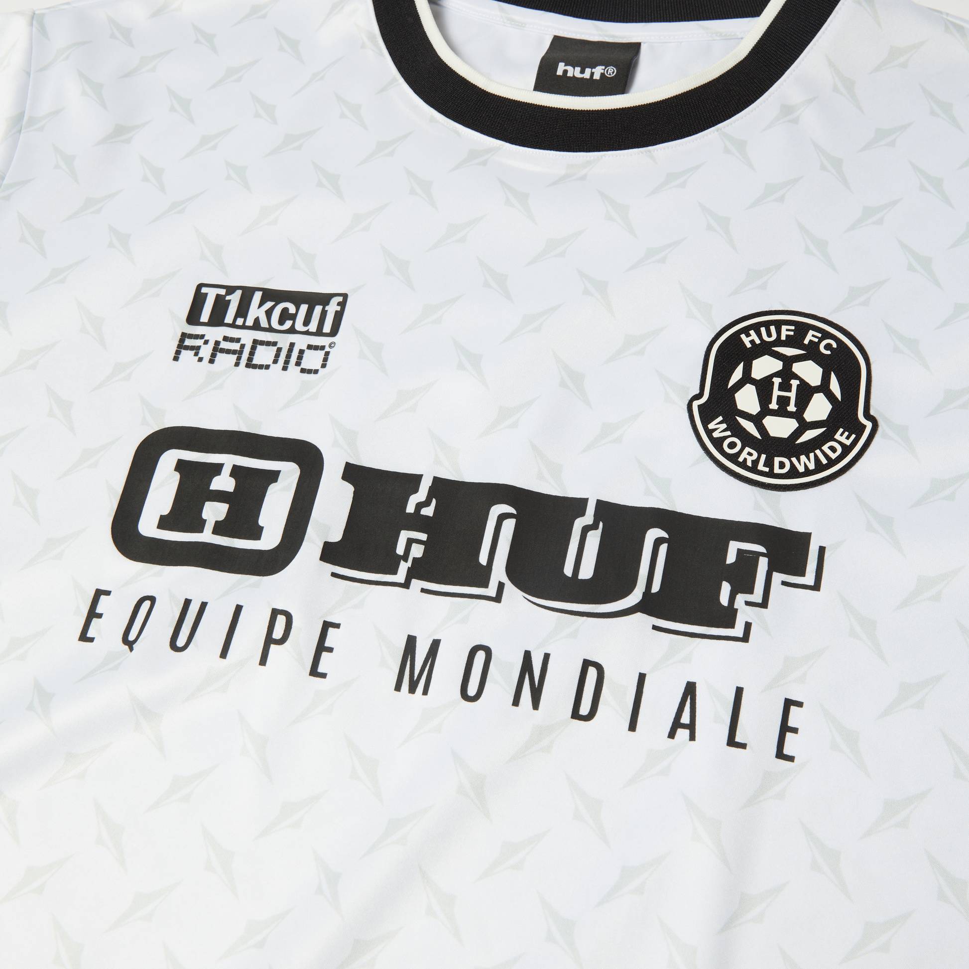HUF Equipe Mondiale Jersey White
