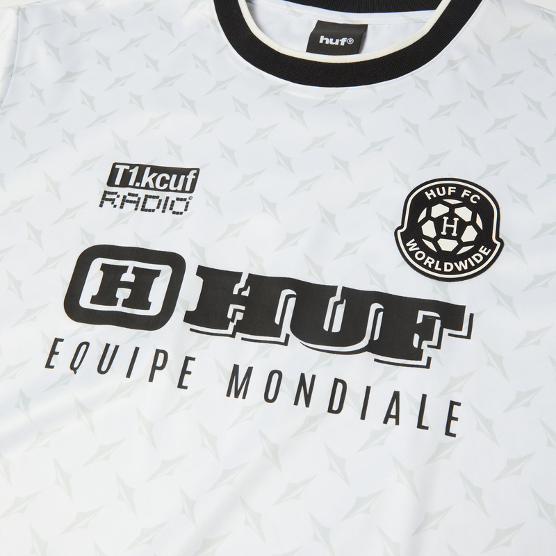 HUF Equipe Mondiale Jersey White