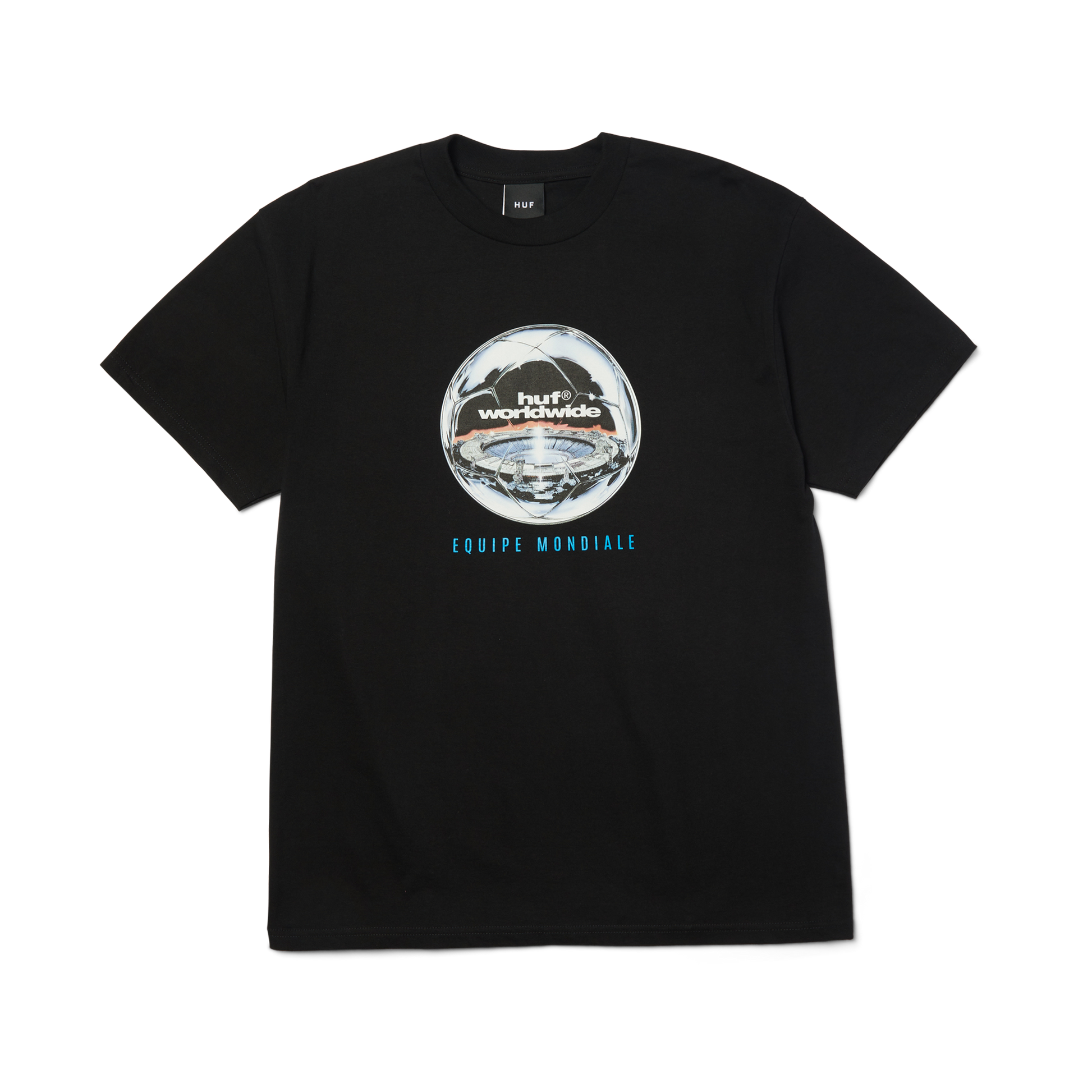 HUF Equipe Mondiale T-Shirt Black