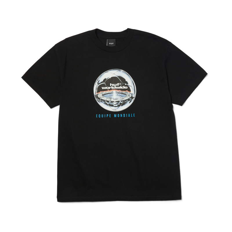 HUF Equipe Mondiale T-Shirt Black
