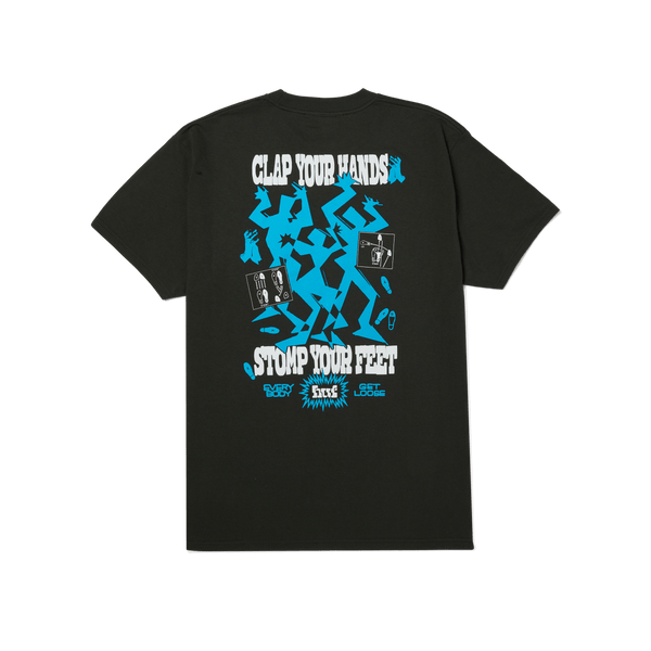 Huf Everybody Get Loose T-Shirt Vintage Black