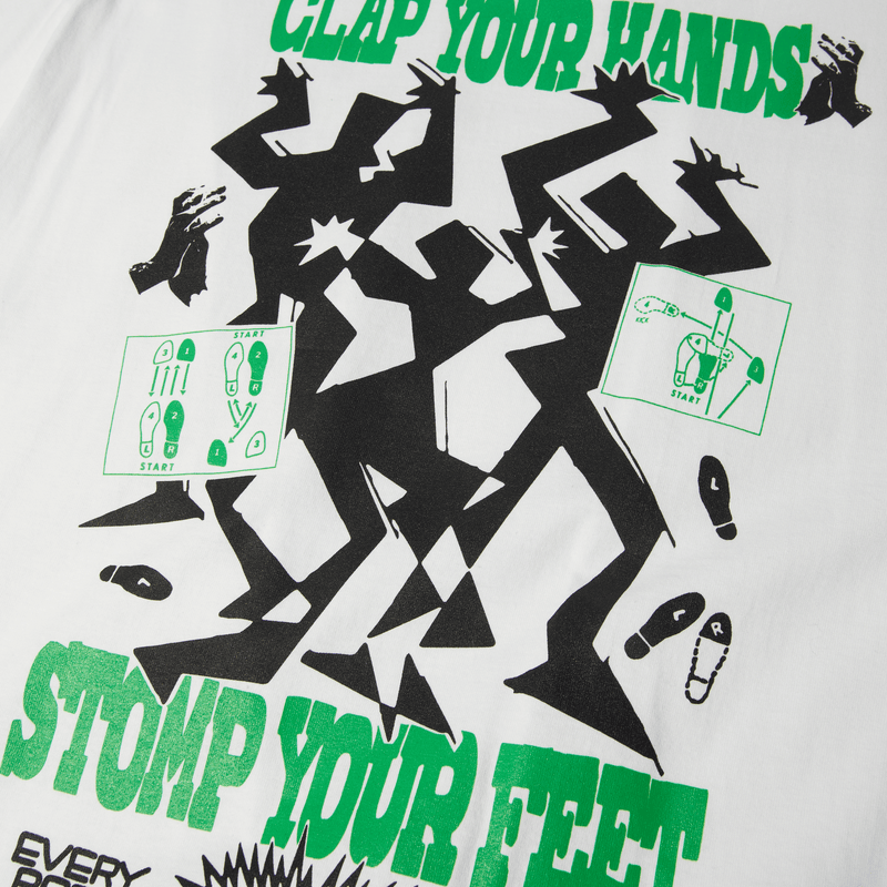 Huf Everybody Get Loose T-Shirt White
