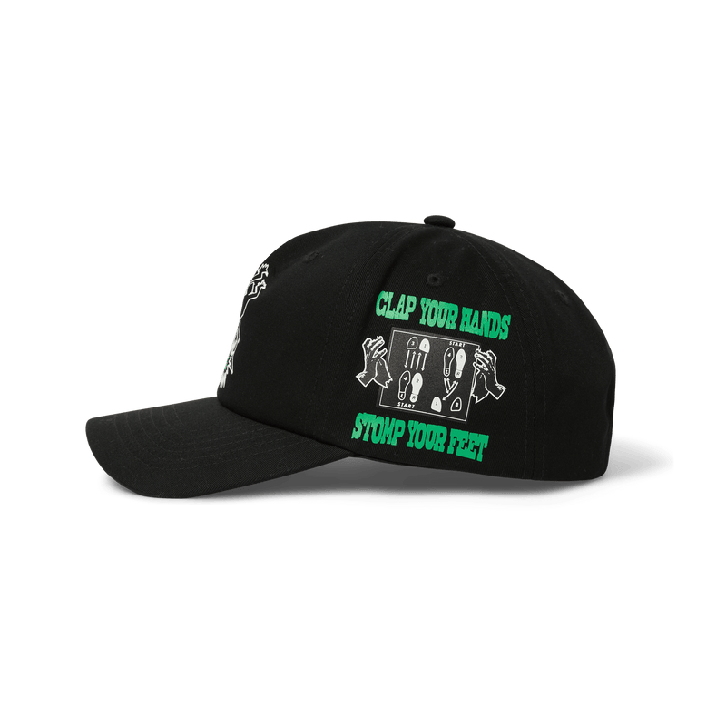 Huf Everybody Get Loose Snapback Hat Black