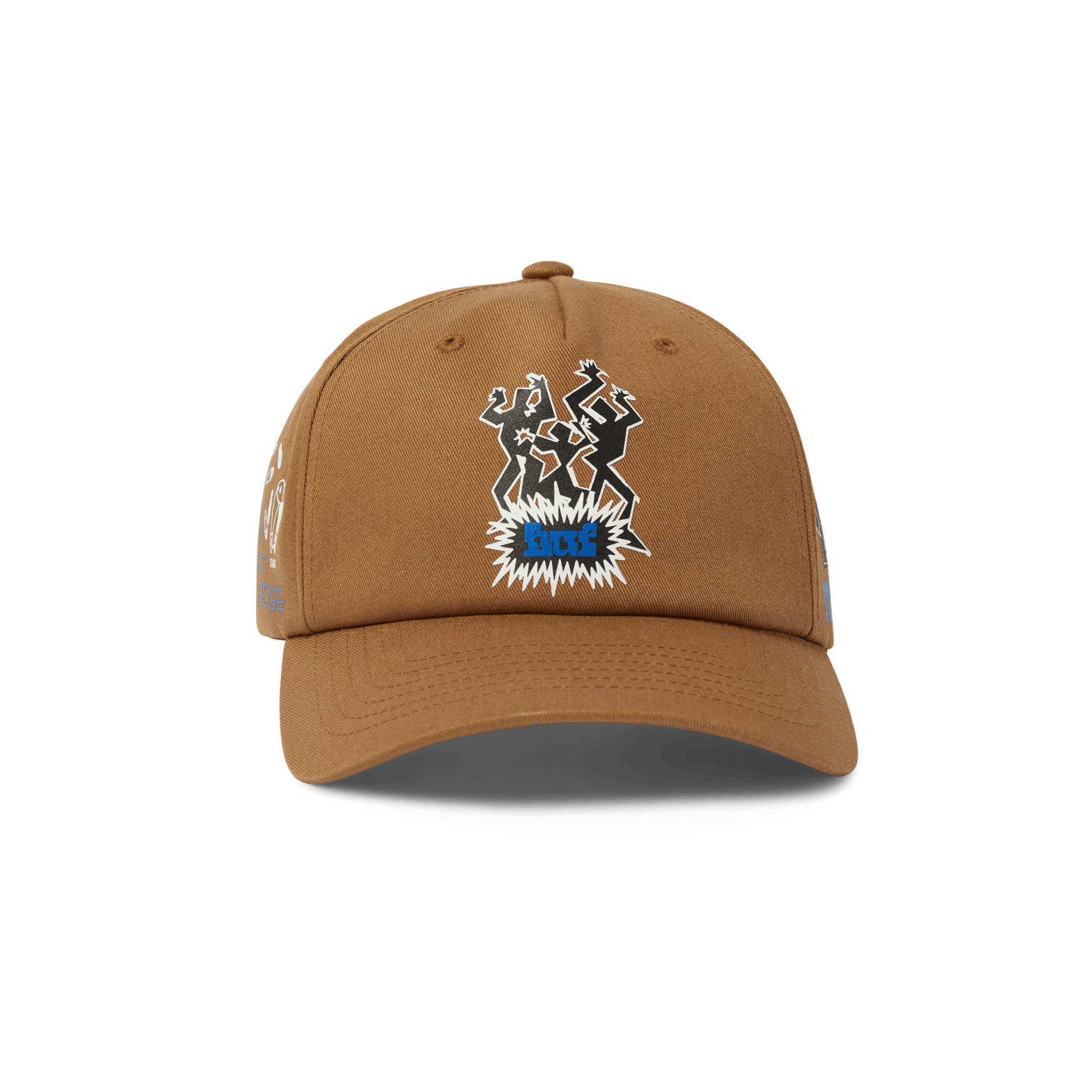 Huf Everybody Get Loose Snapback Hat Camel