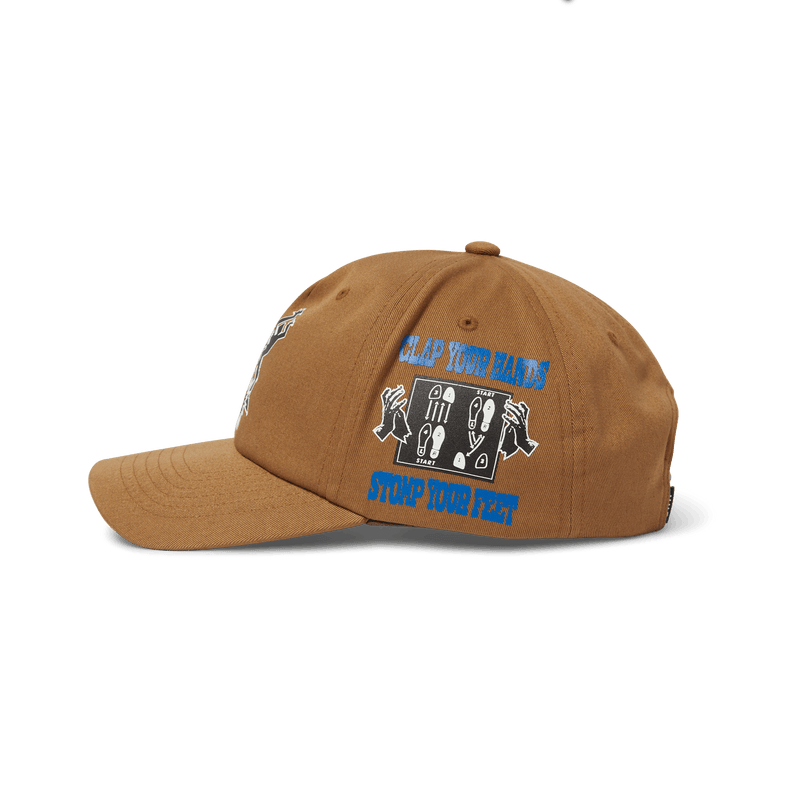 Huf Everybody Get Loose Snapback Hat Camel