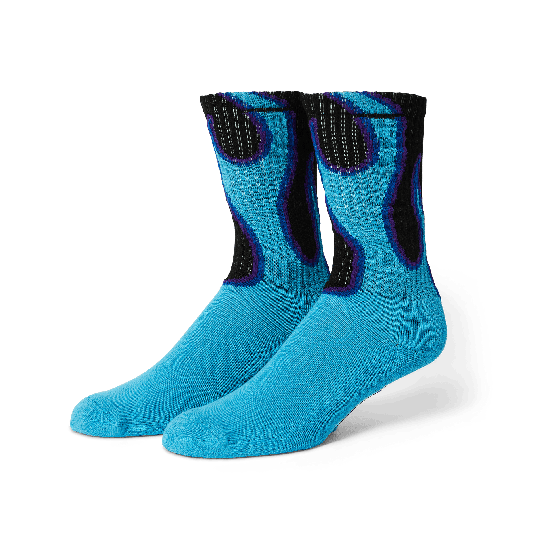 HUF Exhaust Crew Sock Black