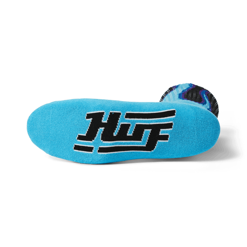 HUF Exhaust Crew Sock Black