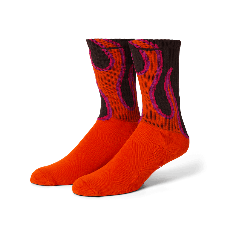 HUF Exhaust Crew Sock Brown