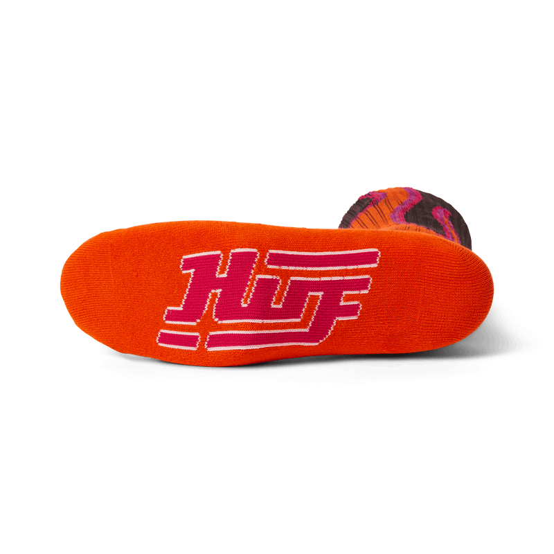 HUF Exhaust Crew Sock Brown