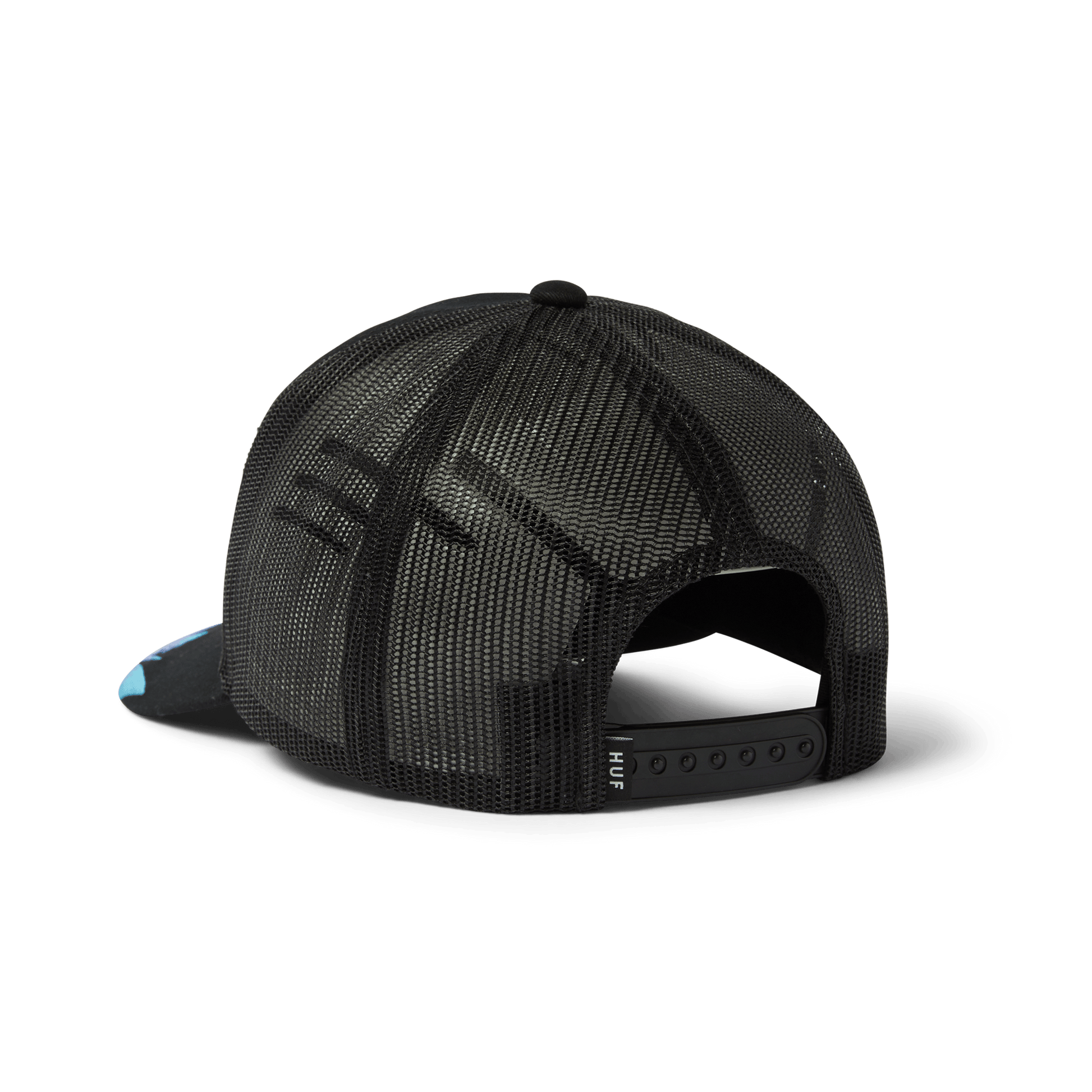 HUF Exhaust Trucker Hat Black