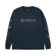Huf Fetch Long Sleeve T-Shirt Navy