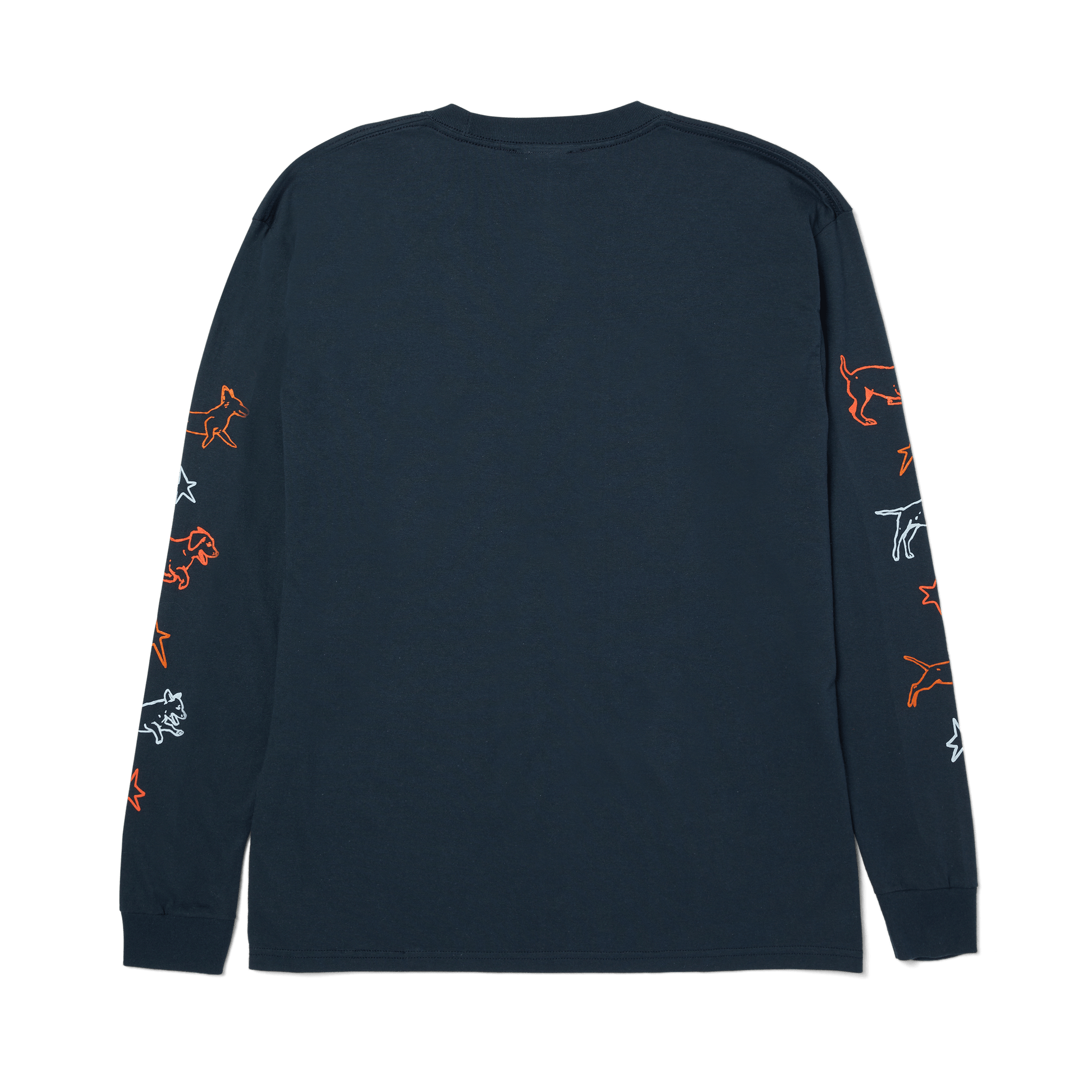 Huf Fetch Long Sleeve T-Shirt Navy
