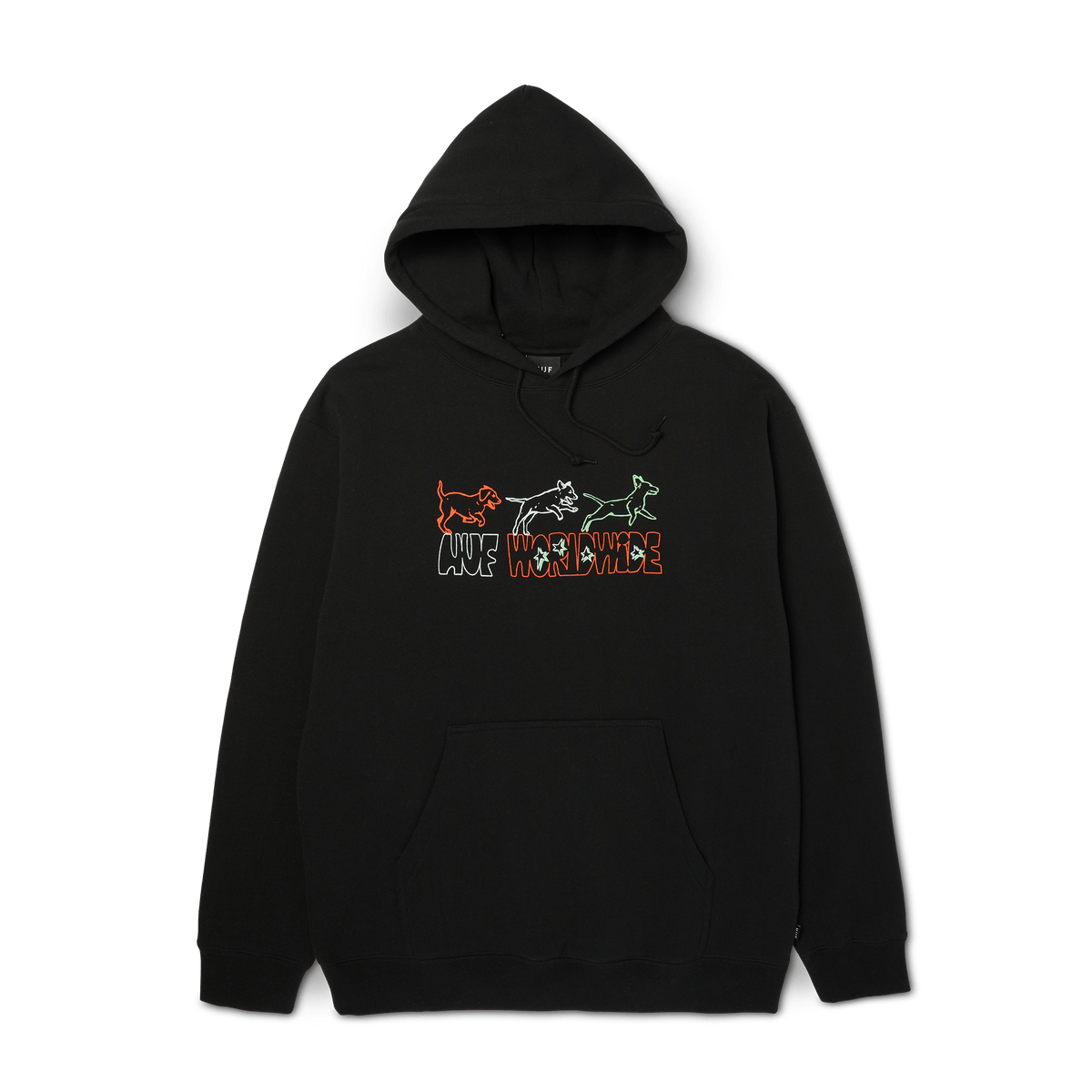 Huf Fetch Pullover Hoodie Black