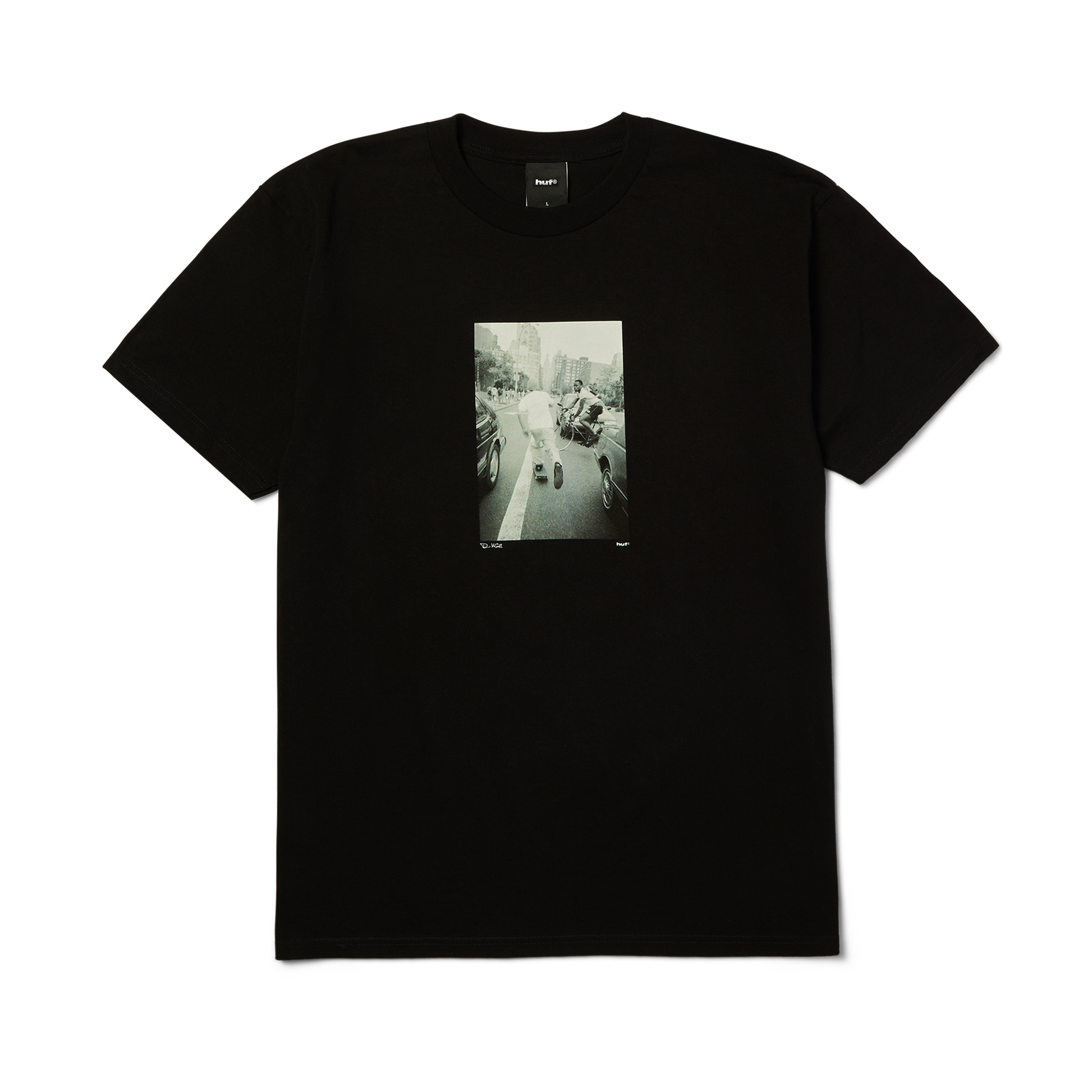 HUF Fight The Traffic T-Shirt Black
