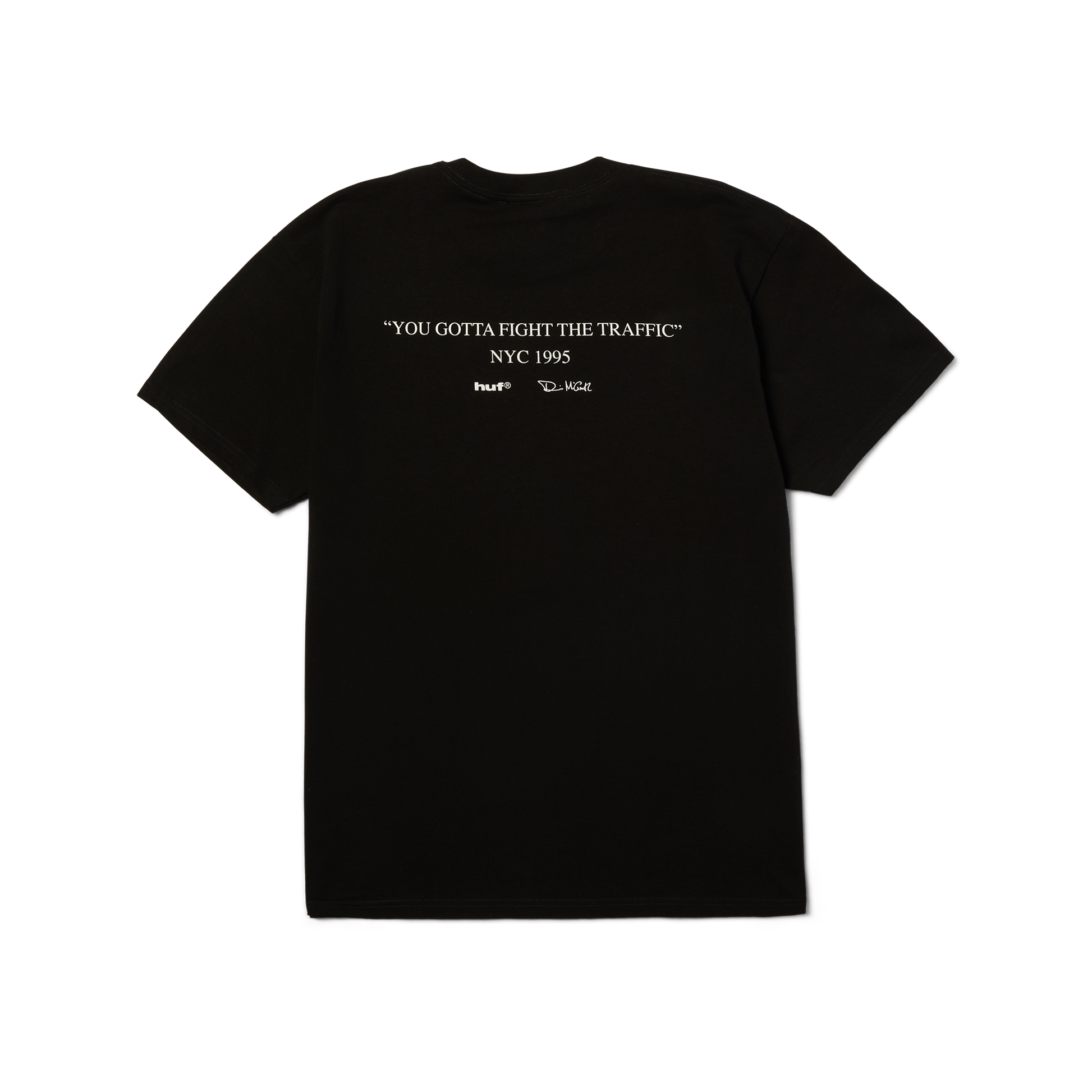 HUF Fight The Traffic T-Shirt Black