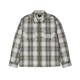 HUF Fillmore Plaid Shacket Leaf