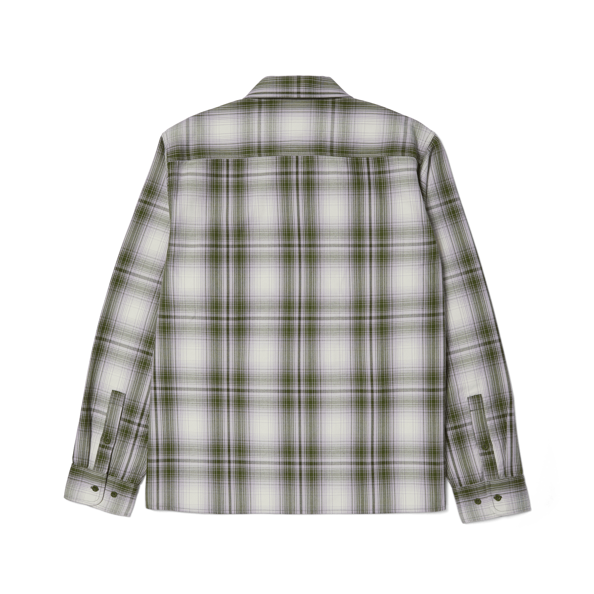 HUF Fillmore Plaid Shacket Leaf
