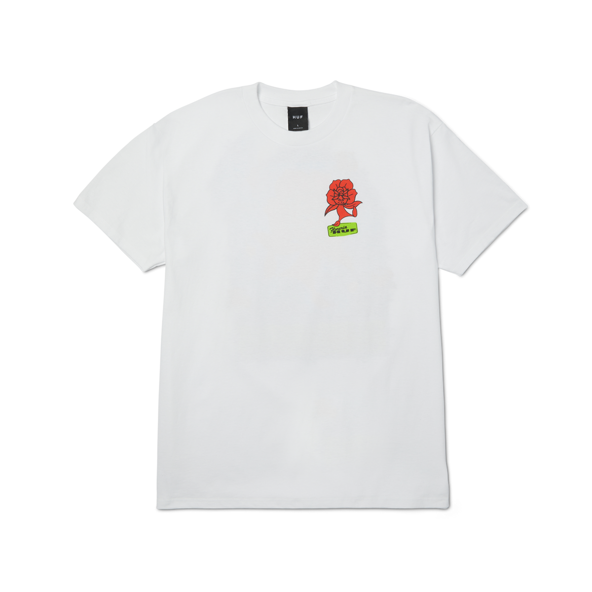 HUF Flower District T-Shirt White