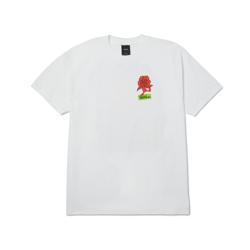 HUF Flower District T-Shirt White