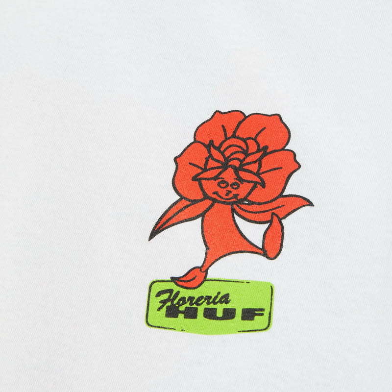HUF Flower District T-Shirt White