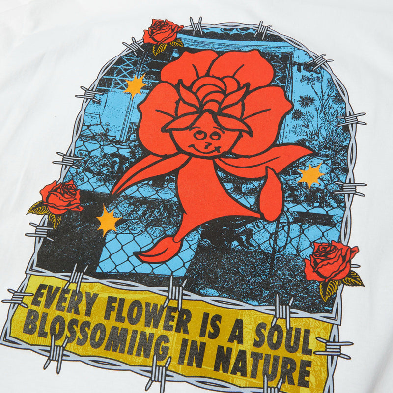 HUF Flower District T-Shirt White