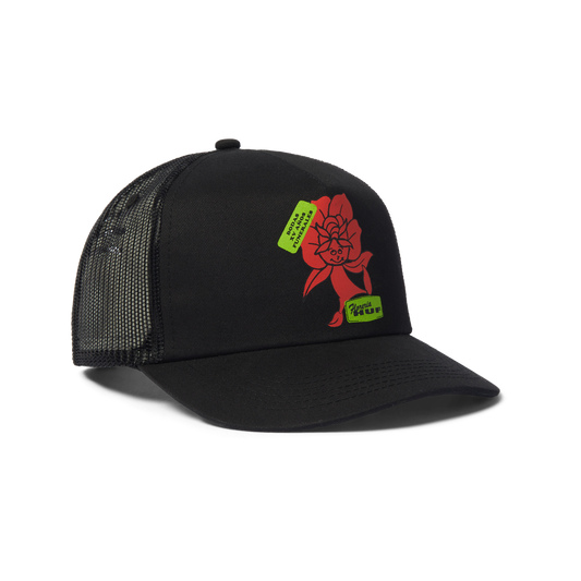 Huf Flower District Trucker Hat Black