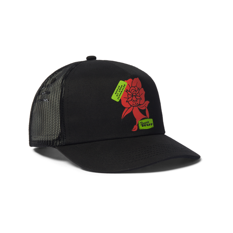 Huf Flower District Trucker Hat Black