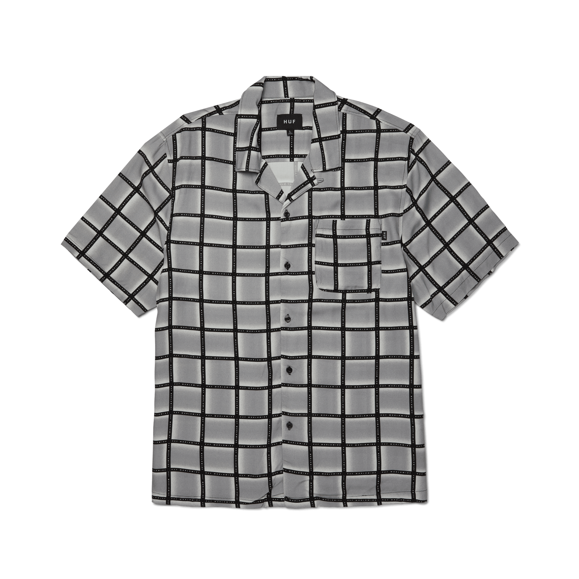 HUF Flynn Resort Shirt Black