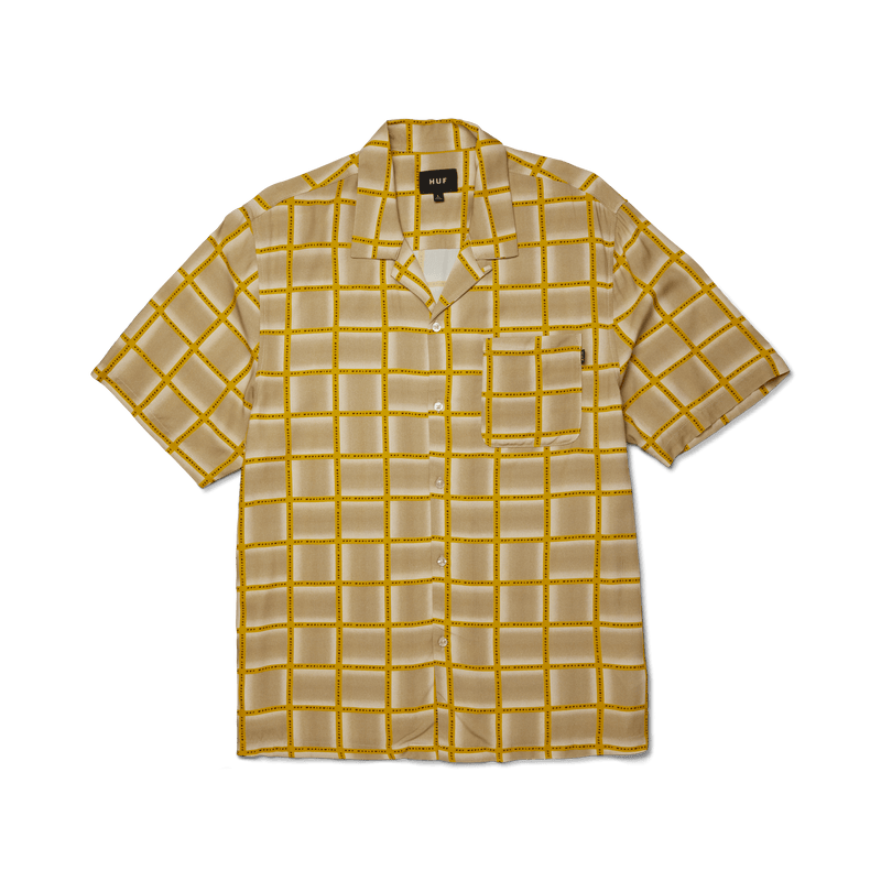 HUF Flynn Resort Shirt Mustard